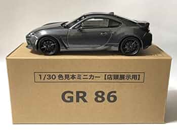 GR86 ブラック　1/30スケール　カラーサンプルミニカー Amazon | 1/30 ミニカー 新型GR86 カラーサンプル 非売品